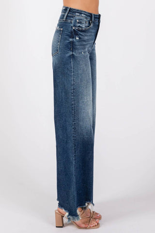 Petra153 - Lyndie Super Stretch Wide Leg Jeans