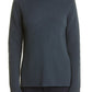 Vince Wool & Cashmere Rib Tunic Sweater in Tide Pool, Size Medium