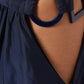 Adriana Degreas - Geometric Spaghetti Strap Crop Top and Voluminous Skirt Set