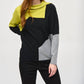 Joseph Ribkoff - Color Block Cowl Neck Long Sleeve Top