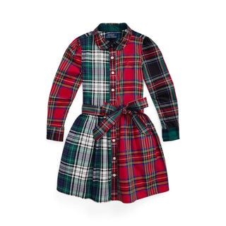 Polo Ralph Lauren - Girl's Plaid Cotton Fun Shirt Dress