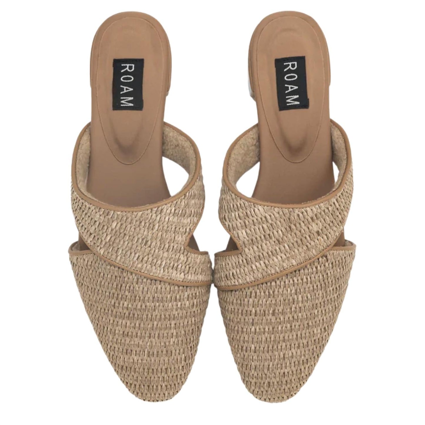 Roam - Raffia Mule Heel