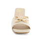 Andrea - Women's Slip On Heeled Sandals