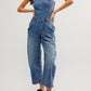 Free People - Je Suis Pret Barrel Jumpsuit - Petite