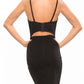 Wyldr - Material Girl Beaded Bustier Bodycon Mini Dress