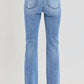 Risen - High Rise Ankle Straight Jeans