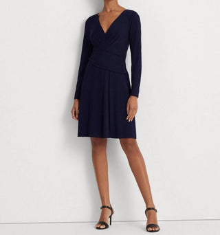 Ralph Lauren - Vestido de manga comprida em jersey