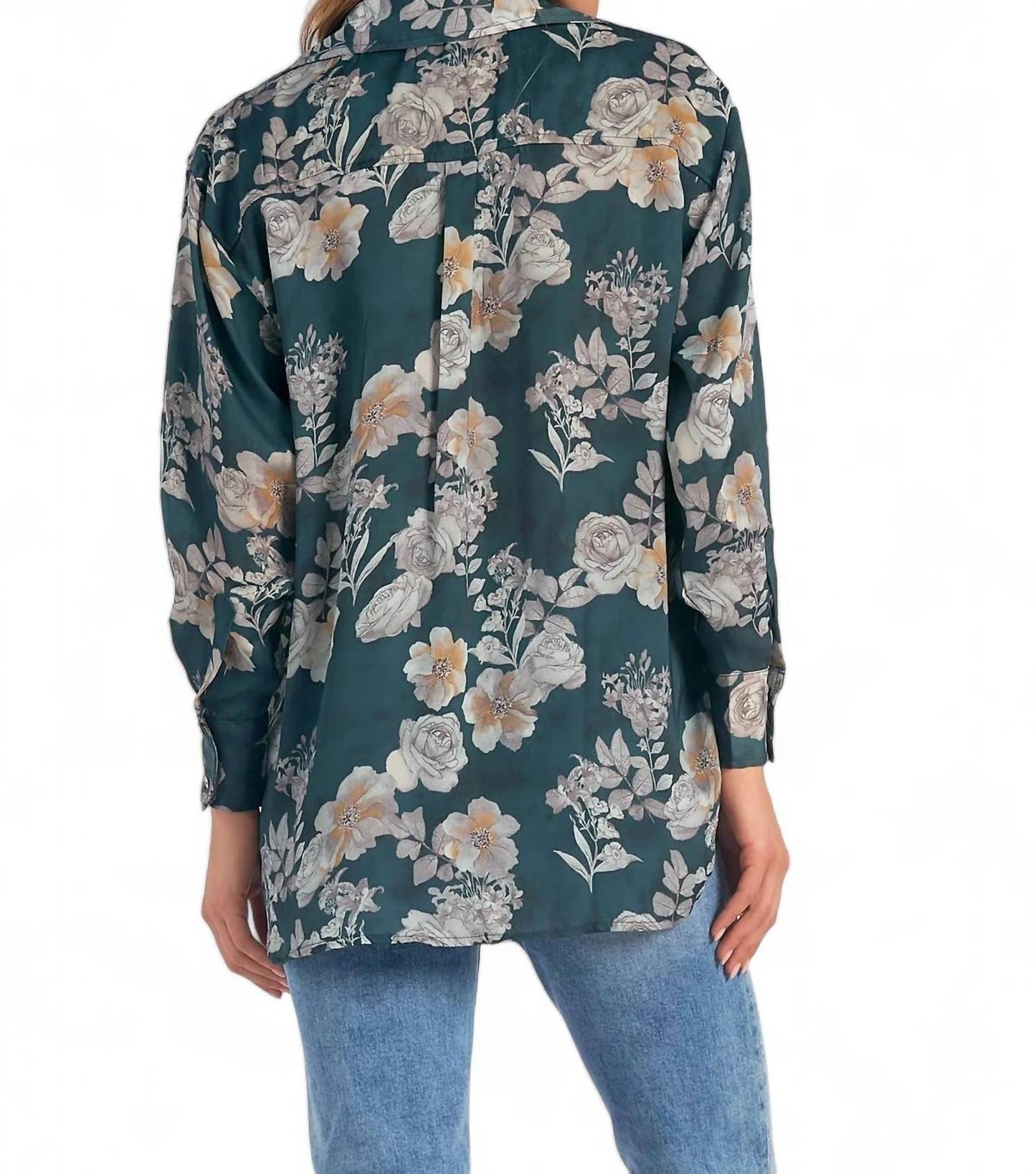 Elan - LONG SLEEVE BUTTON DOWN SHIRT