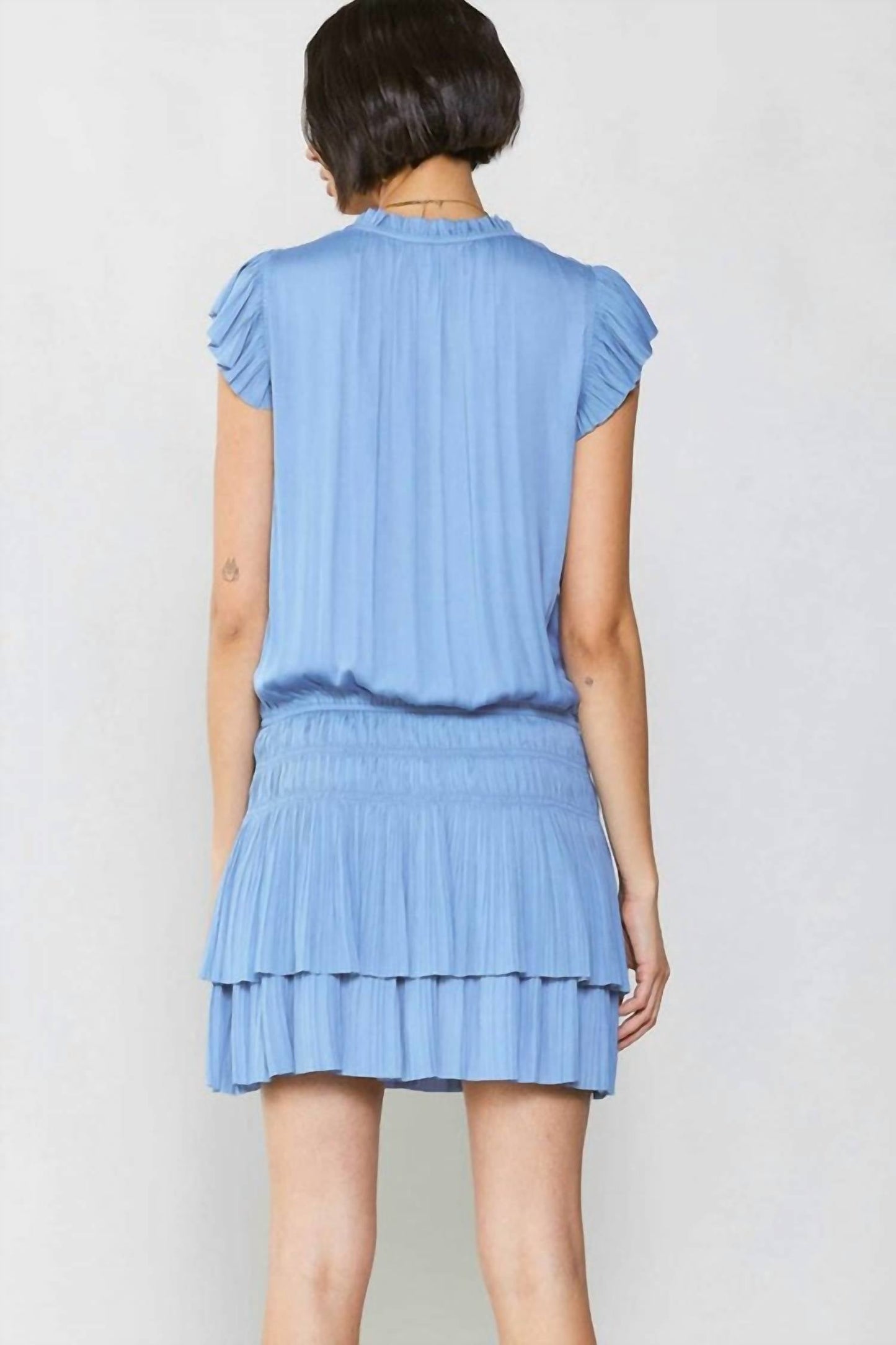 Current Air - Mari Pleated Mini Dress