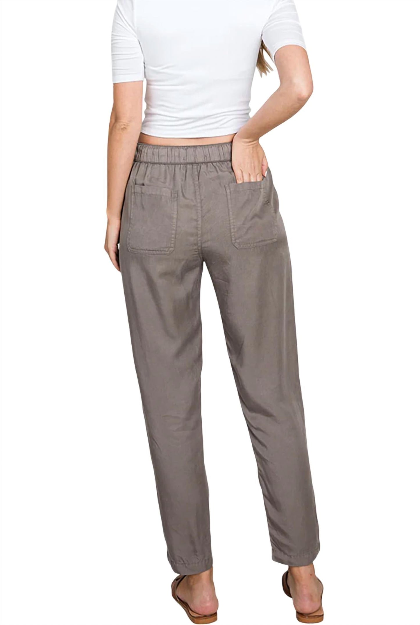 Be Cool - Tencel Drawstring Pocket Pant