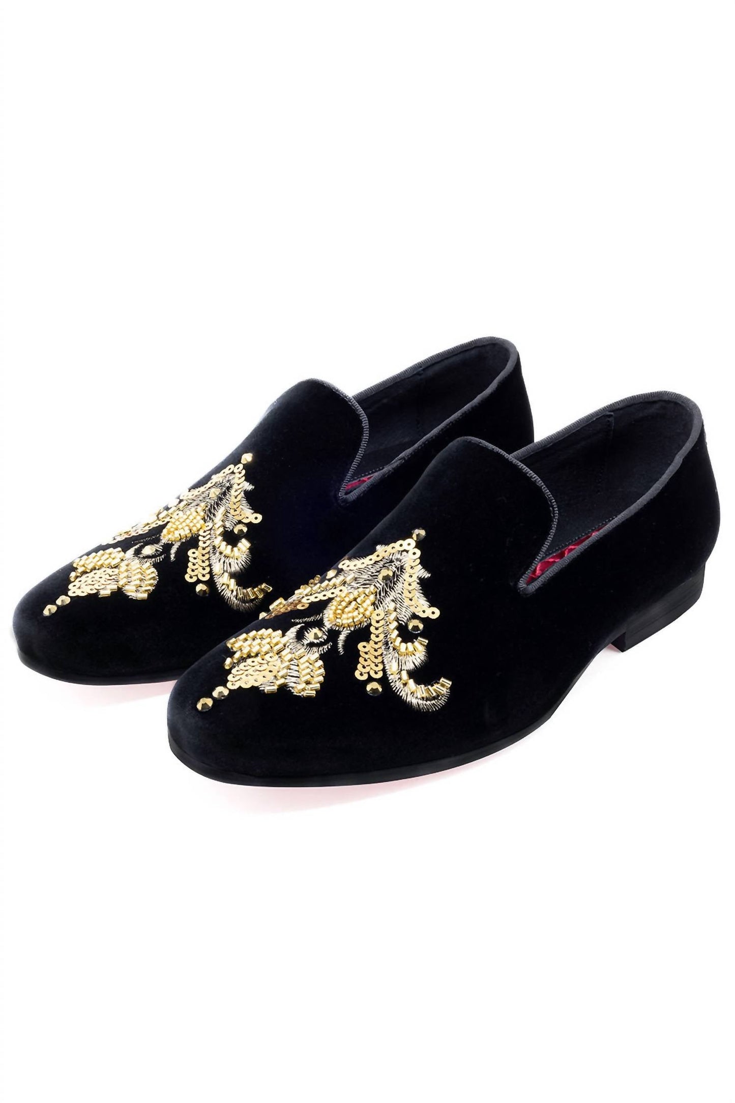 Barabas - Men's Pearls Mod Slip-on Loafers