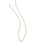 Kendra Scott - Women's Daphne Pave Frame Short Pendant Necklace