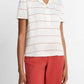 Vince - Knit Collar Stripe Polo