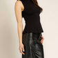 Project Social T - Collette Peplum Tank Top