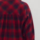 Entro - Plaid Button Up Top