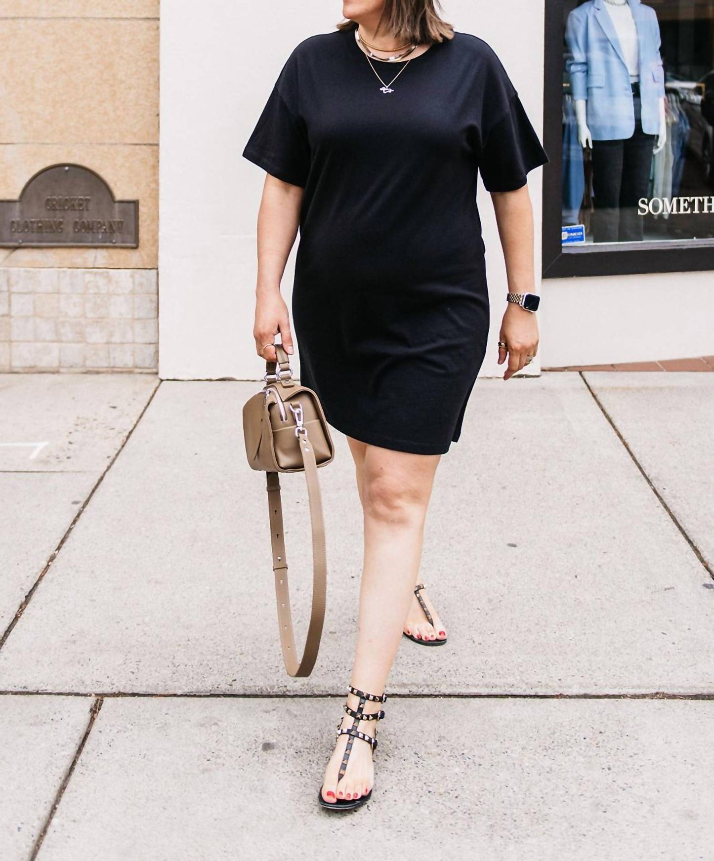 Z Supply - Short Sleeve T-shirt Mini Dress