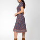 Vestido Francesca Feminino Leota Azul Tamanho P