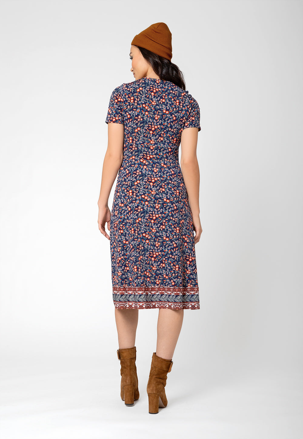Vestido Francesca Feminino Leota Azul Tamanho P