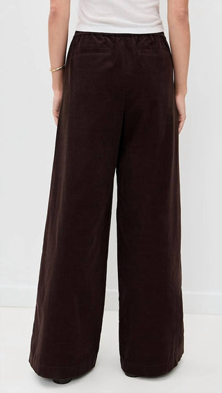 Atm - Corduroy Wide Leg Pants