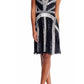 Aidan Mattox - Full Beaded Sleeveless Party Dress