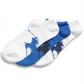 Polo Ralph Lauren Masculino Atlético Big Polo Player Sole Pacote com 3 Meias Azuis Tamanho Regular