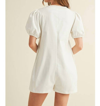 Cloud Ten - Front Tie Romper