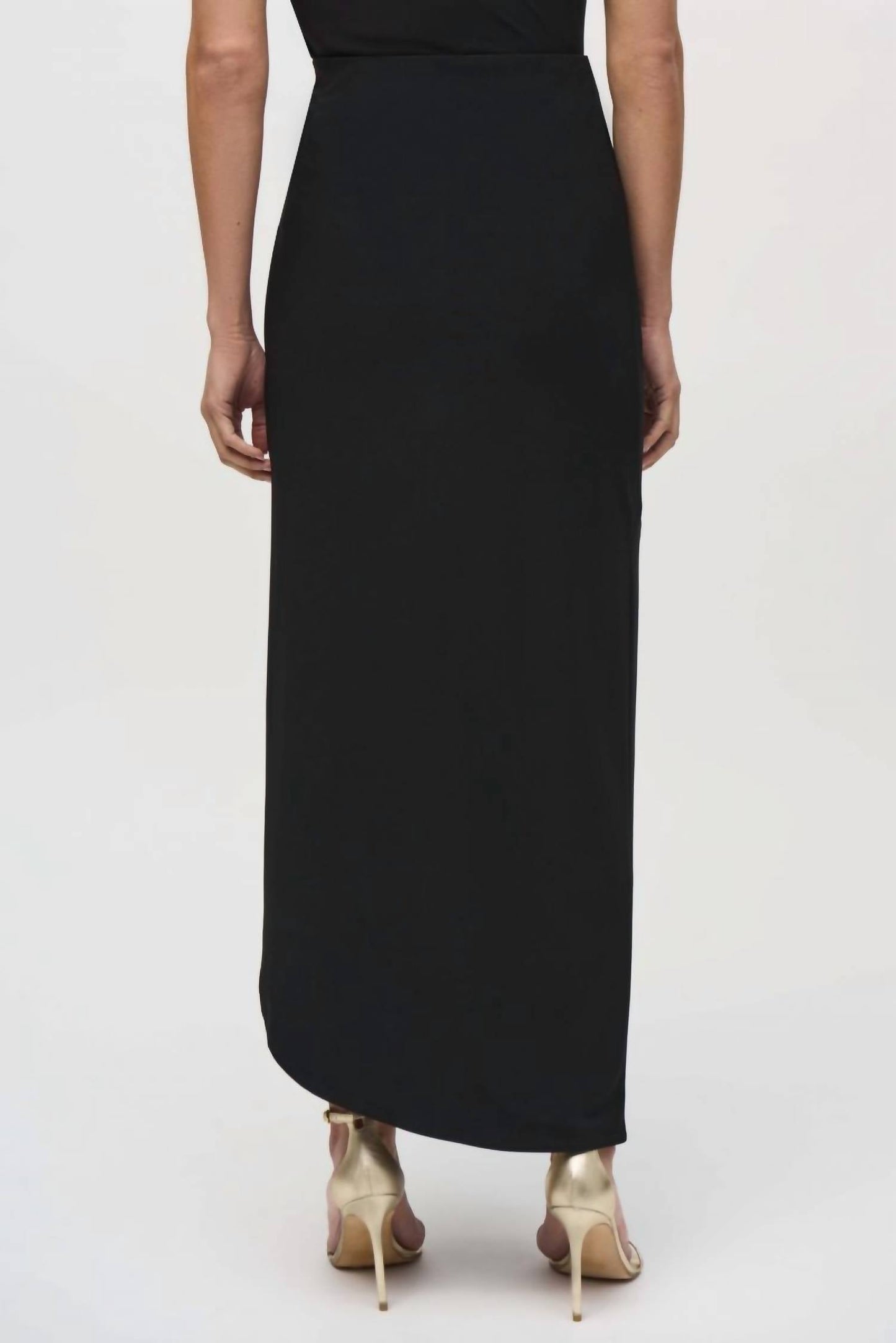 Joseph Ribkoff - Wrap Front Asymmetric Maxi Skirt