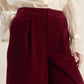 Freemarket - Coy Charm Velvet Wide Leg Pant