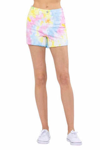 Judy Blue - Shorts Tie Dye Swirl