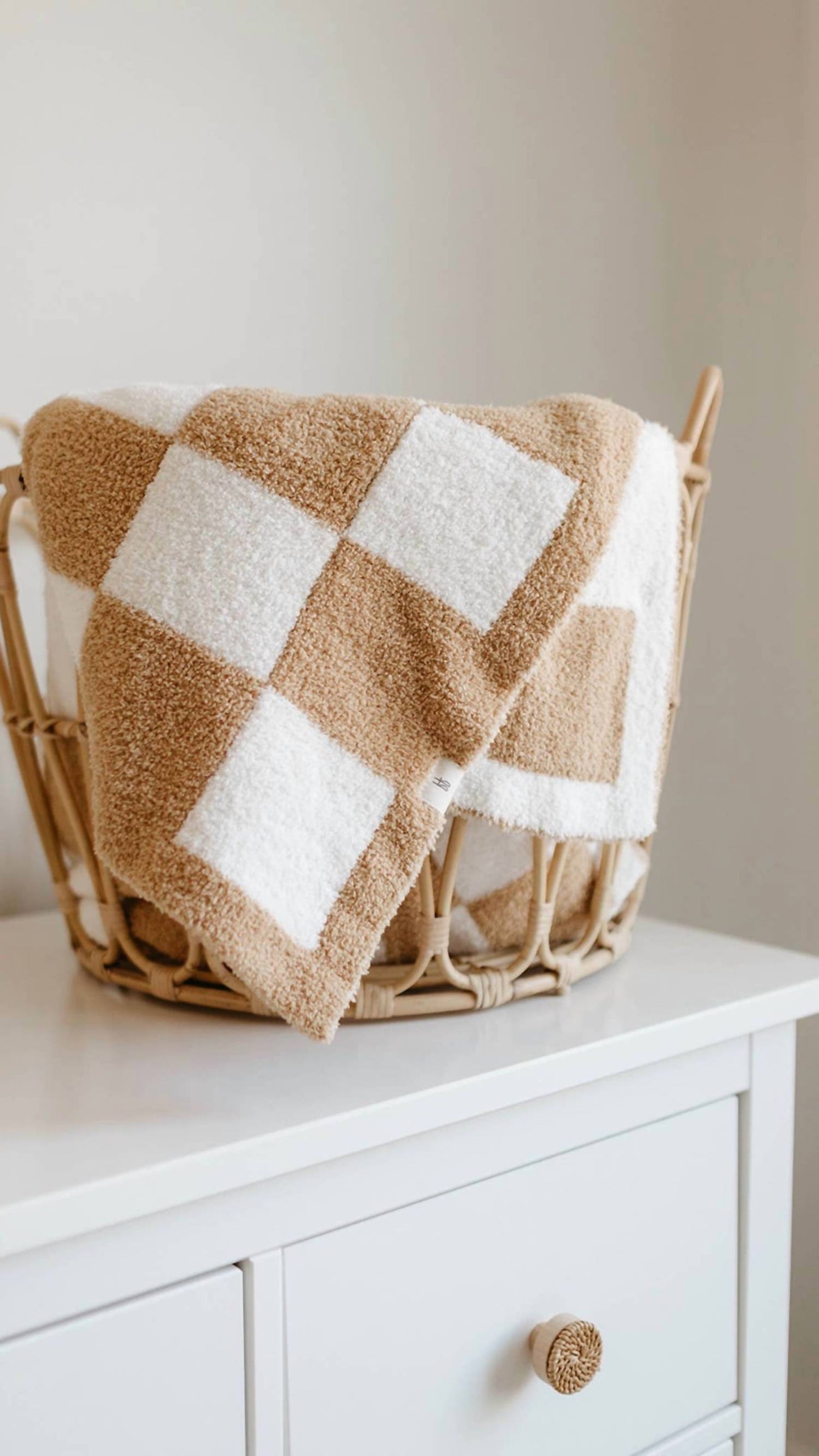 Forever French Baby - Baby/Toddler Checkerboard Blanket