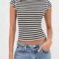 Free People - Lola Tee Stripe