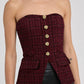 Generation Love - Quinn Tweed Vestier Top