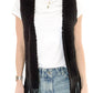 Autumn Cashmere - Diamond Stitch Fringe Vest