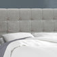 Transitional Upholstered Bed Frame