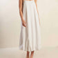 Flying Tomato - Women's A Striped Woven Midi Dress
