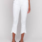 Charlie B - Tulip Hem Embroidered Bootcut Twill Pants