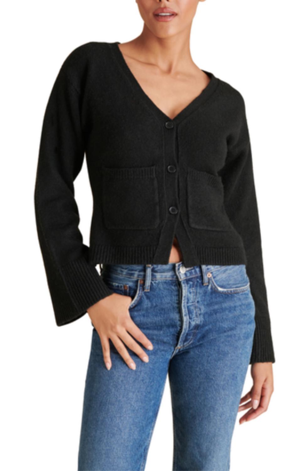 Steve Madden - Odelia Bell Sleeves Cardigan