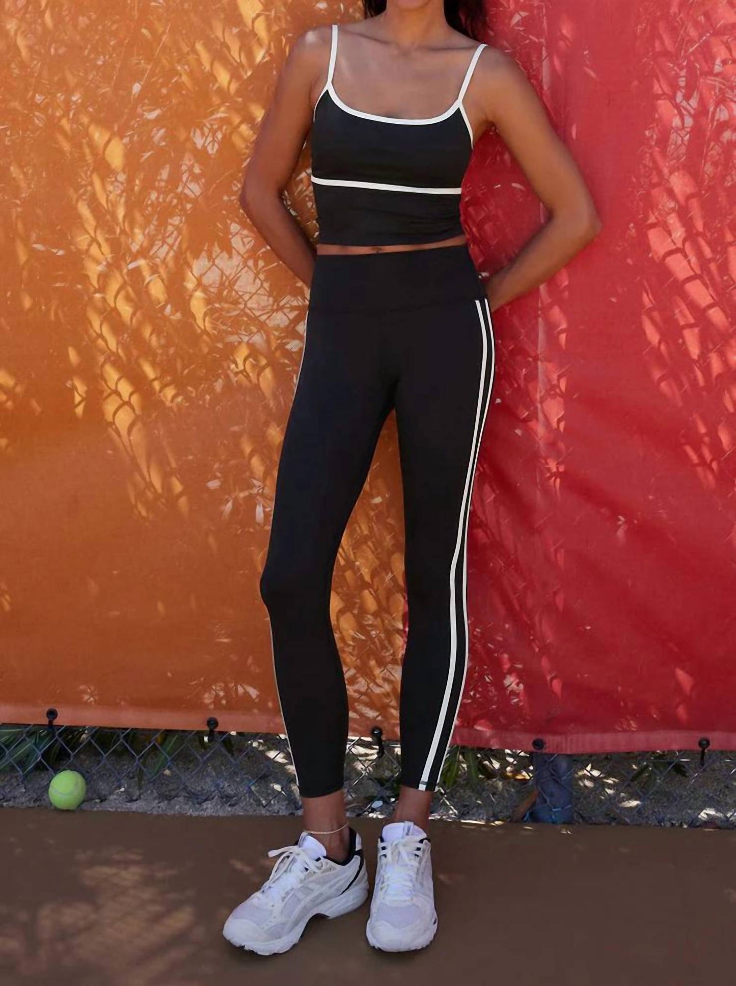 Z Supply - On Rotation Contrast 7/8 Active Legging