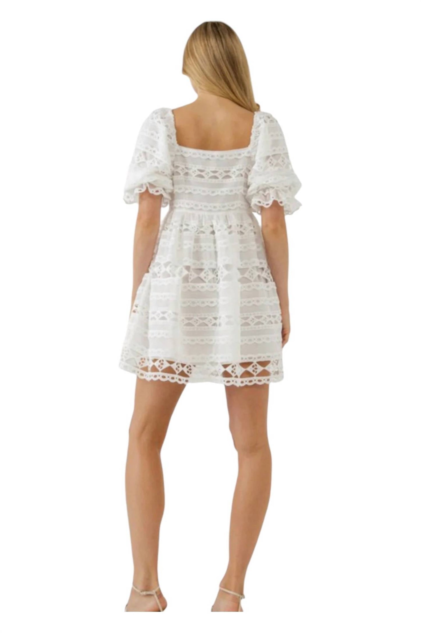 2.7 August Apparel - Puff Pastry Dress