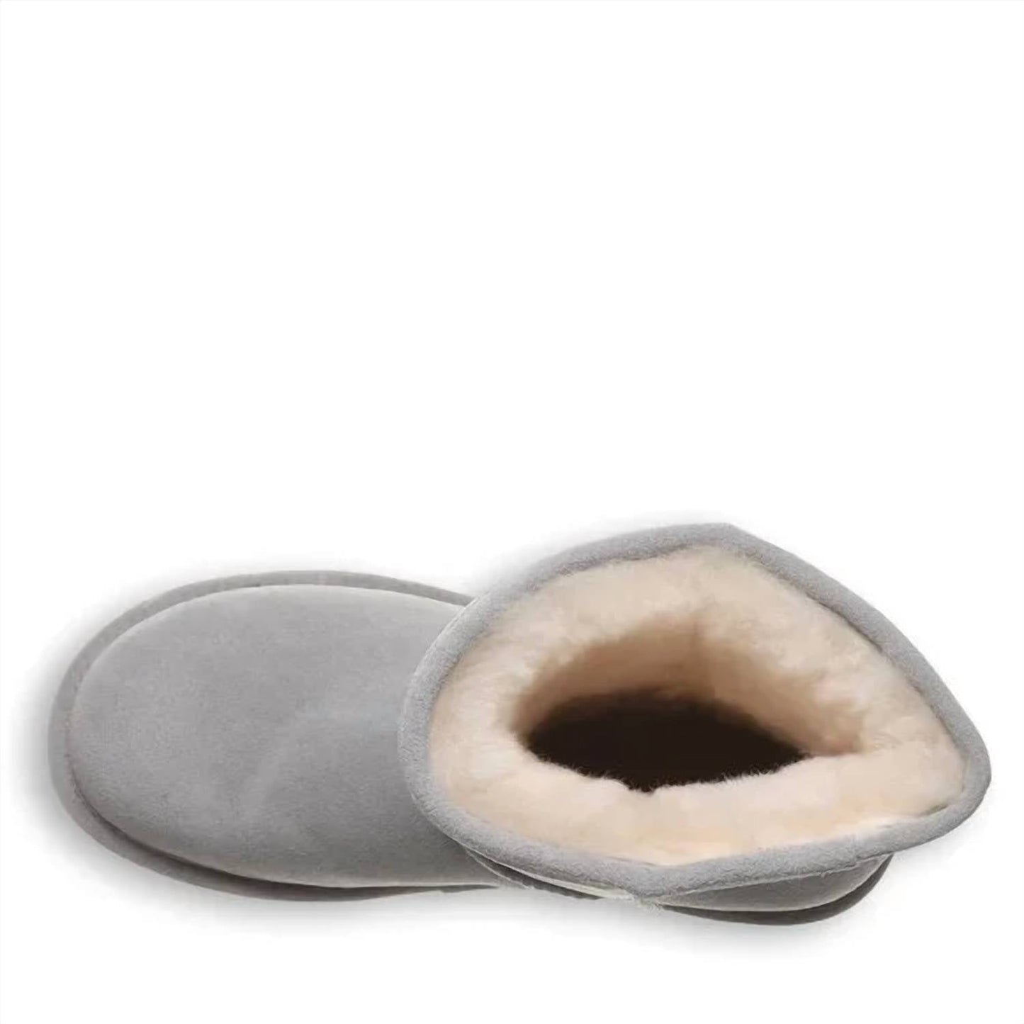 Bearpaw - Women's Suede Fur Mid Calf Boots