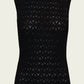Enza Costa - Puckered Lace Sleeveless Mockneck Top