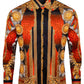 Barabas - Men's Striking Look Rhinestone Long Sleeve Shirt