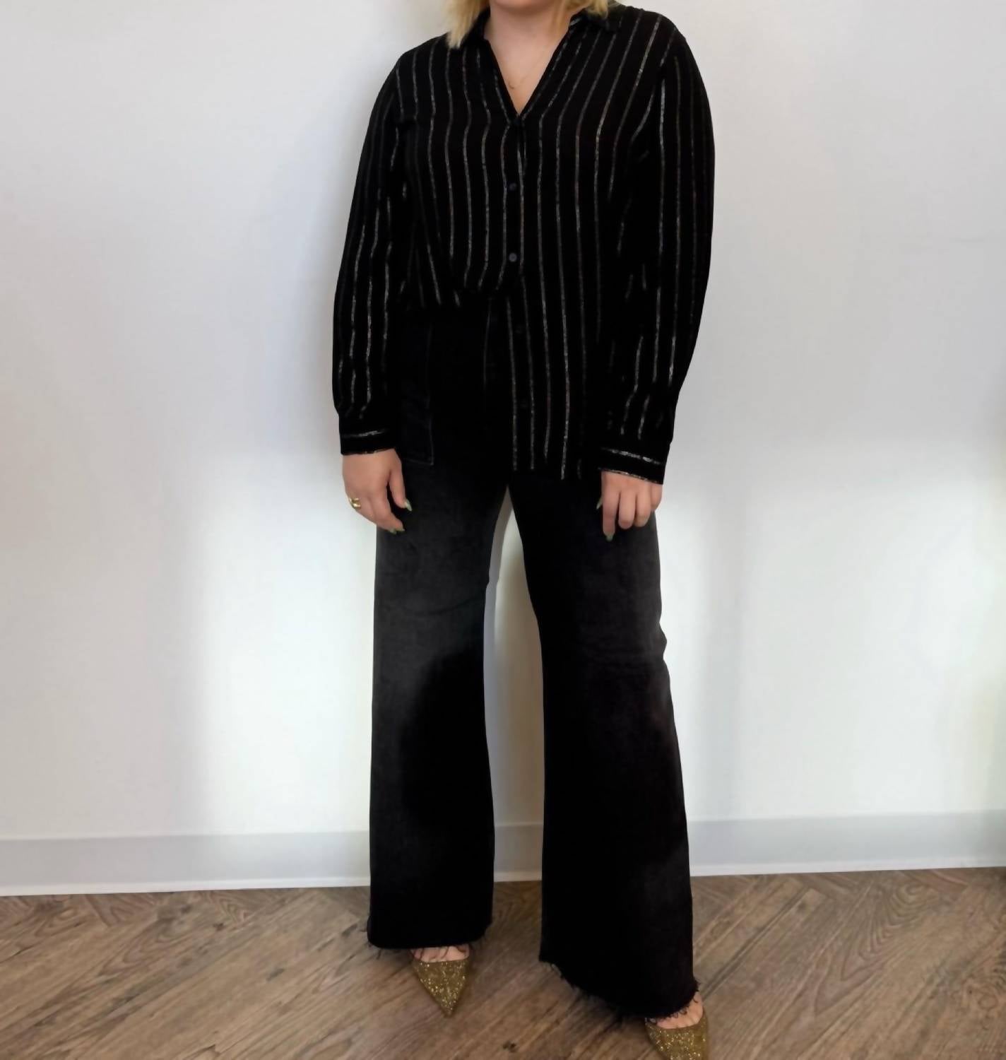 Pistola - Jhett High Rise Wide Leg Denim Jean