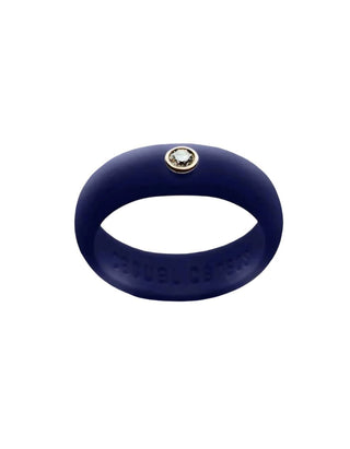 Casual Carats - Conjunto de pulseiras de silicone com diamantes