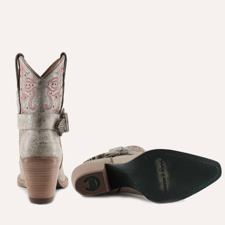 Buck &amp; Brana - Botas de Cowgirl em Couro Madison