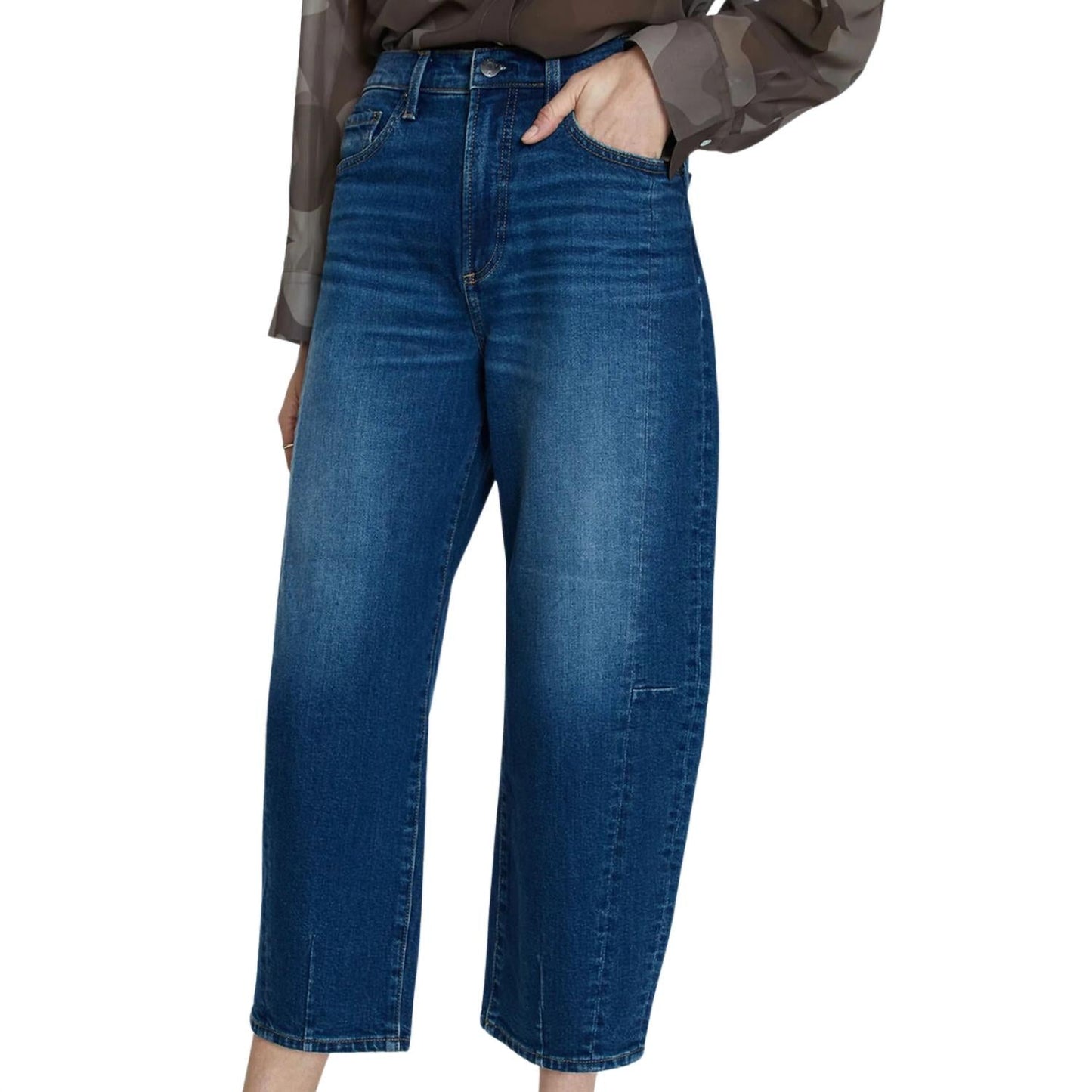 Pistola - Eli High Rise Barrel Leg Jeans