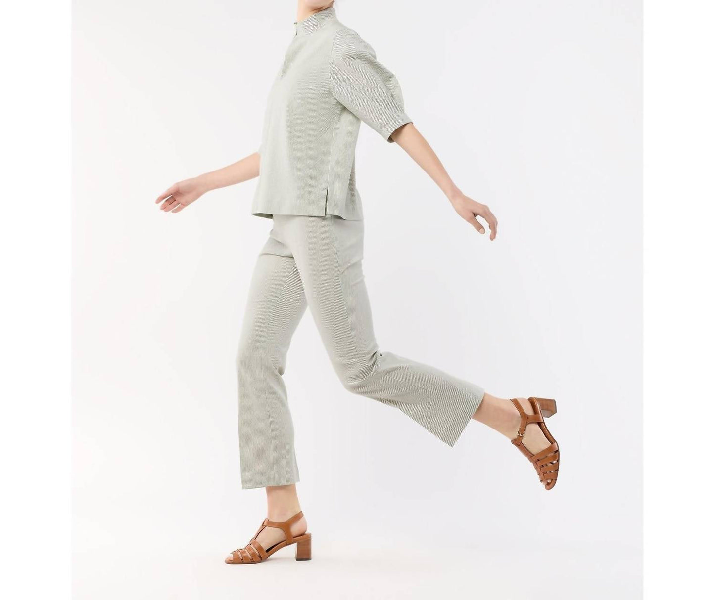 Ann Mashburn - Fayette Flare Cropped Pant