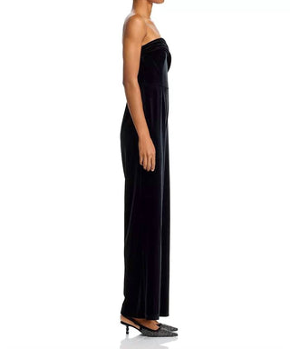 Steve Madden - Swanilda Velvet Wide Leg Jumpsuit