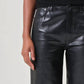 Agolde - Ren High Rise Wide Leg Recycled Leather Pants