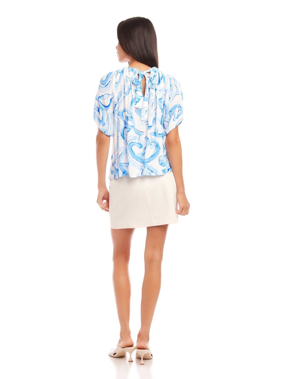 Fifteen Twenty - Savina Short Sleeve Blouse